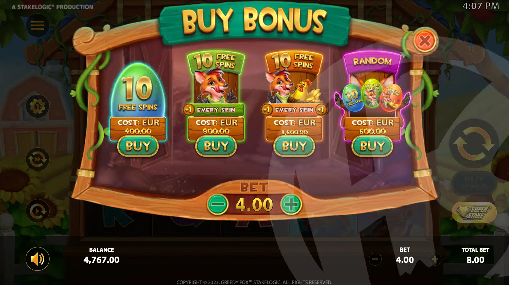 Greedy Fox Slot Review pic 4